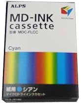 Cassette Alps Md-ink Mdc-flcc Cyan pour impression thermique