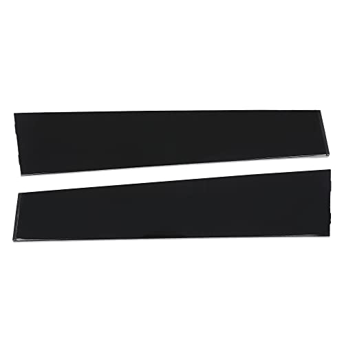 GRAND ORANGE Rear Door B Pillar Window Trim 2pcs, Compatible ...