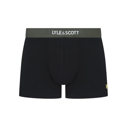 Calzoncillos de algodón elástico Lyle & Scott Devon pack de 3 bóxers cómodos 3