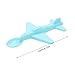 4PC Plastic Airplane Spoon for Kids, Durable Lightweight Mini Tableware for Home Kitchen, Travel, Picnics, Portable Utensil for Snacks, Desserts, and Soups (All)