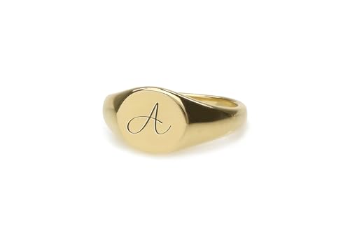 Bague lettre manuscrite personnalisée, le bijou élégant du quotidien