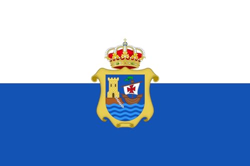 Drapeau Comillas Cantabria résistant pour mât exposé au vent fort - 2