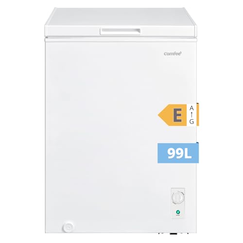COMFEE' RCC102WH2EU(E) Congelador arcón independiente 99L, convertible a congelador/refrigerador,...