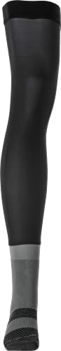 Image of Fly Racing Knee Brace Riding Socks (Black /Grey /White, SM /MD)