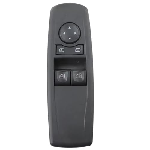 Bouton de commande Megane III 809610004R avec gestion des 4 vitres - 4