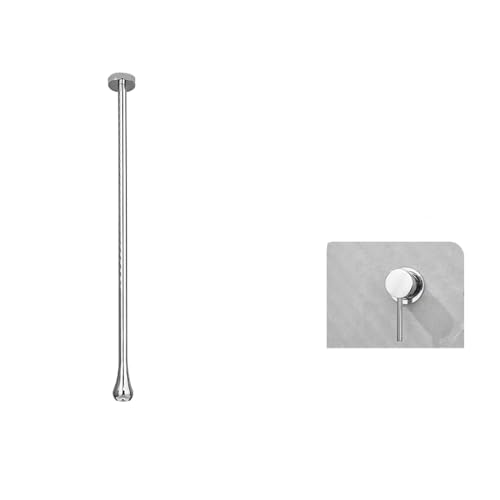 Mitigeur de lavabo encastré en laiton robinet de salle de bains noir