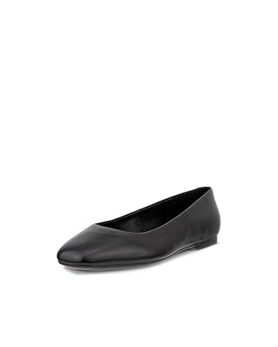 ECCO Women's Margot Plain Toe Ballerina Ballet Flat