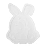 Osterhasen Keksformen Osterhasen Silikonform Osterhasen Form 3D Osterhasen Form für Gipsherstellung DIY DIY Ostern Gießformen DIY Freigabe