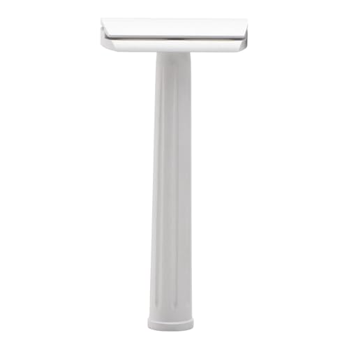 Rex Supply Co. Page - Maquinilla de afeitar de seguridad de tres piezas de doble filo, acabado de aluminio aeronáutico, maquinilla de afeitar ultraligera fresada con CNC para hombres, afeitadora de