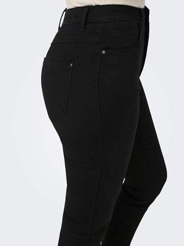 ONLY Damen Onlroyal High Sk Pim600 Noos 15093134 Jeans, Schwarz, EU XL/34