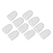 SEBS BROTH SEBS GRANDE PERSOTTORE, COPERCHIO DI ALTOGLIO RIPUIBILE DEL PAGNO DI BLISTER RIPUILI, 10 CAPPIE, CON BUONIMA PERMABILITÀ, PER PROTEZIONE DEL TOE (WHITE) immagine