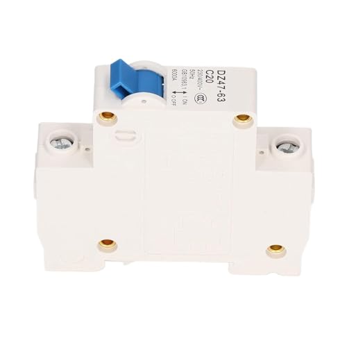 Mini disyuntor 6000A para montaje en carril DIN que evita sobrecargas eléctricas en casa