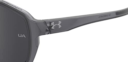 Under Armour Men's Gameday/G Shield Sunglasses, Matte Transparent Gray, 99Mm, 1Mm #TOP6