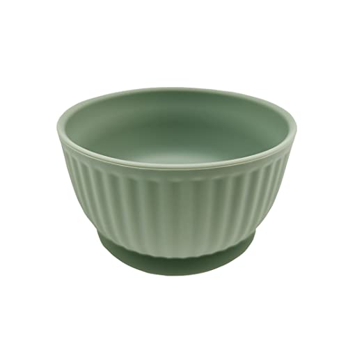 ベビー食器 お食事ボウル 単体 シリコン 吸盤 ひっくり返らない お椀 茶碗 女の子 男の子 赤ちゃん hugmuu