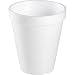 Dart DCC6J6 Styrofoam Insulated Foam Cups, 6 oz 1000 PCS (Pack of 40x25)