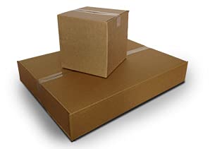50 Royal Mail PIP Single Wall Parcel Postal Box Carton New 350mm x 250mm x 160mm / 13.4" x 9.5" x 5.7"