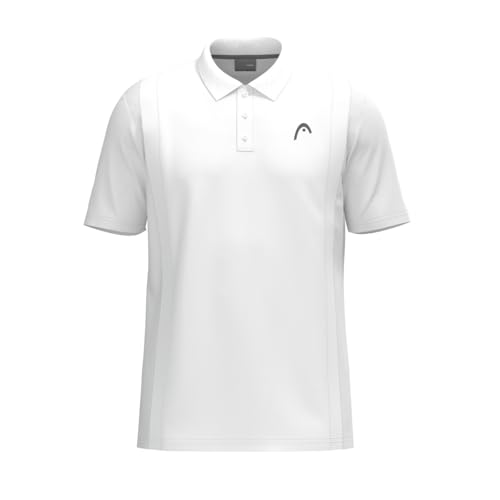 HEAD Club 25 TECH Polo Shirt Men, White