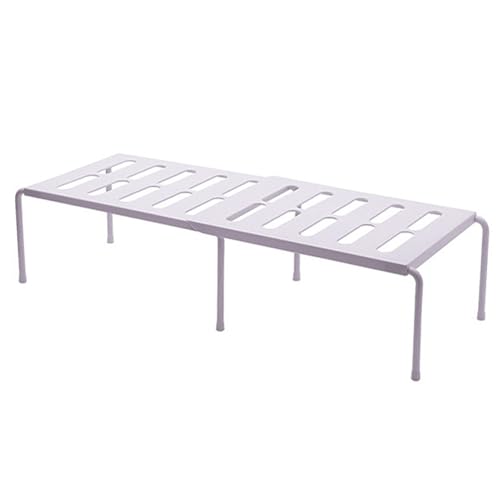 dijiusidy Étagère de rangement réglable pour casiers scolaires, gain de place, support rangement pour ustensiles cuisine et condiments, ABS, tapez+1