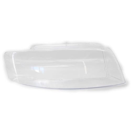Phares avant droite pour A4 B6 S4 2002-2005 : coque de remplacement transparente pour optique de voiture