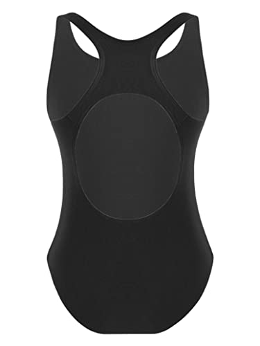 Kids Girls' Keyhole Racer Back Swimsuit Athletic Bathing Suit Quick Dry Beach Sport Swimwear2