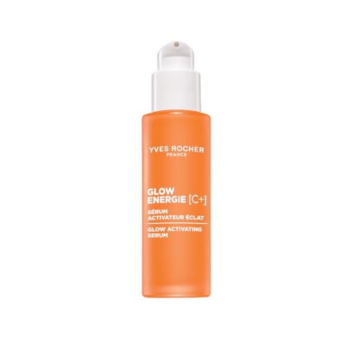 Yves Rocher Glow Énergie [C+] Sérum Activador de Luminosidad – Luminosidad y suavidad para la piel – Todo tipo de piel – Con Capuchina y Vitamina C – 30 ml