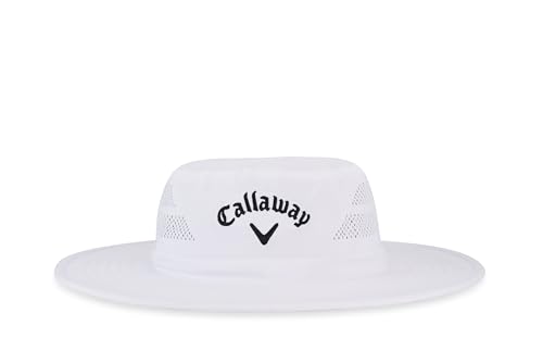Image of Callaway Mens Sun HAT Headwear (White /Black)