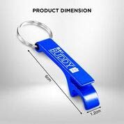 Keychain Bottle Opener - Bartender Bottle Opener - Best Aluminum Bottle/Can Opener - Compact, Versatile & Durable - Vibrant Colors - Premium Keyring Bottle Opener - Ergonomic Design Gold #TOP3