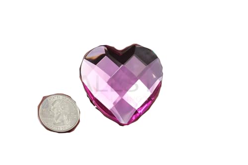 Oliver Gal Heart Gemstone Acrylic Art