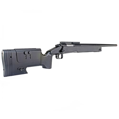 Image of BBTac Airsoft Sniper Rifle M62 - Bolt Action Powerful Spring Airsoft Gun, Extreme Powerful FPS with .20g 6mm BBS