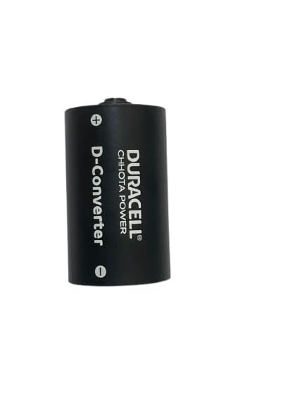Designed for Duracell Chhota Power D-Converter AA Size Adapter/Converter Black Case, (Pack of 1)-image-12