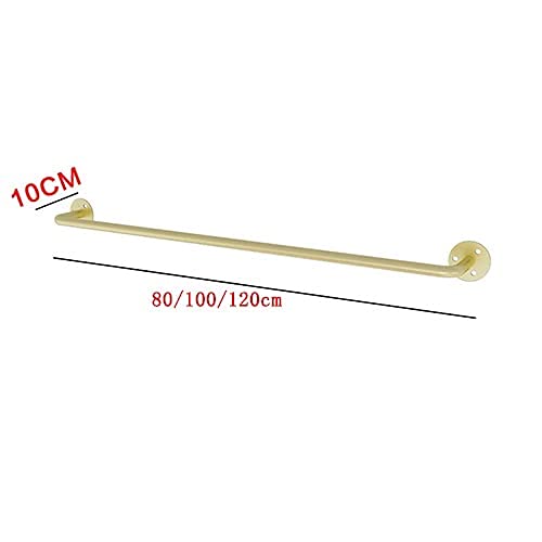 Rail per Abbigliamento a Parete, Rack Del Negozio Di Abbigliamento, per Decorare Gli Scaffali Dei Negozi Di Abbigliamento Femminile per Bambini,a,120Cm