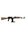 Hammy3DPrints Display Stand for AK 47 7.62x39 | Rifle Holder Storage Rack (Black)