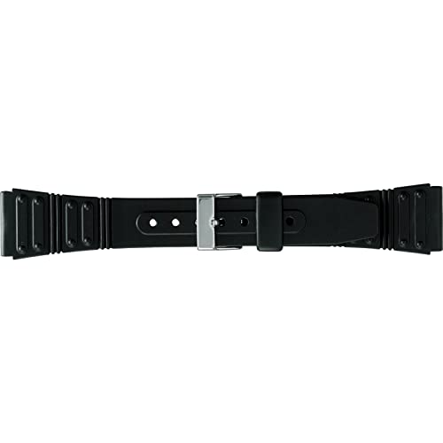 BAMBI(バンビ) CASUAL 時計 バンド ウレタン AJ方式 美錠式 20mm ブラック BGB069AS