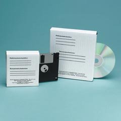 UNIVERSAL(73603) Corrugated Media Mailers for 3-1/2 Diskettes, Zip. Disks or LS120 Disks, 10/Box