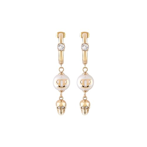 Boucles d'oreilles femme Philipp Plein RHAPSODY acier inoxydable doré