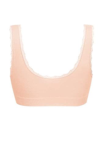 Amoena Womens Kitty Seamless Wire-Free Cotton Pocketed Mastectomy Bra2