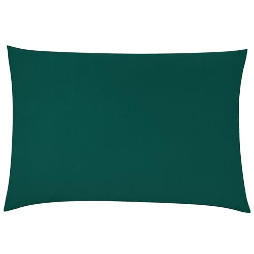 Coussin garni polyester bleu sarcelle 40x60 déco maison rectangulaire - 2