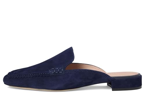 Cole Haan Cole Haan Women's Pollina Scalloped Mules, Midnight Moon Suede, 5-B US