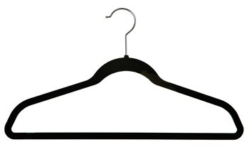 Ultra-Slim Velvet Flocked Suit Hanger -Box of 100