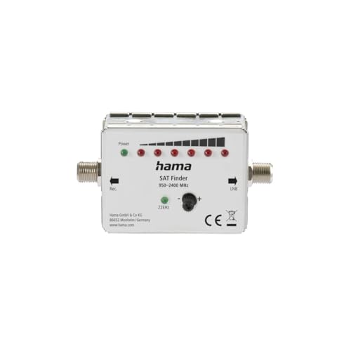 Détecteur satellite Hama affichage LED pour résoudre les pertes de signal