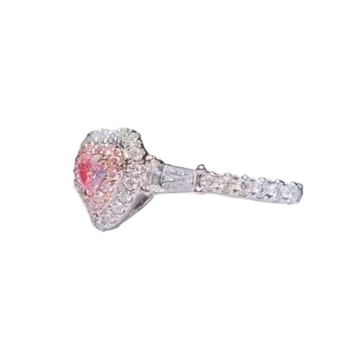 Anneaux rings bijoux femmes hommes coeur ouvert bague mixte tendance