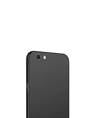 Image of Mobile Back Cover Case for Oppo F3 Plus (Silicone Case|CameraProtection|Black SC1510)