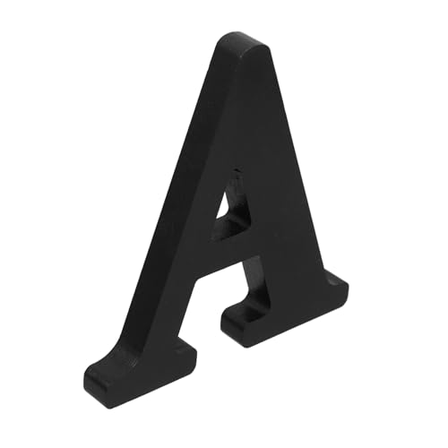 ULDIGI Elegant Wooden Wall Decor Letters 6 Inches Letter Blocks for Home Wall