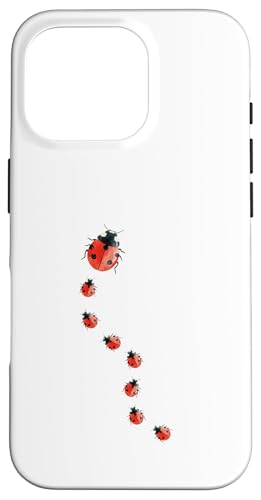 Ladybeetles Ladybugs Nature Outdoor cute Entomophiles Cute �X�}�z�P�[�X iPhone 16 Pro �p