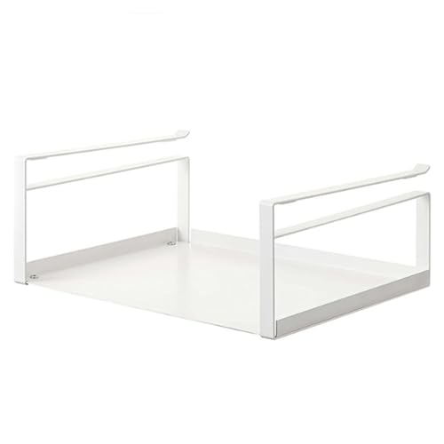 Cestino Portaoggetti sotto Il Ripiano,Cestini Sospesi,Organizzatore sotto Il Cestino Dellarmadio,Forte E Durevole,Adatto per Mobili da Cucina,Uffici,Dispense,Bagni