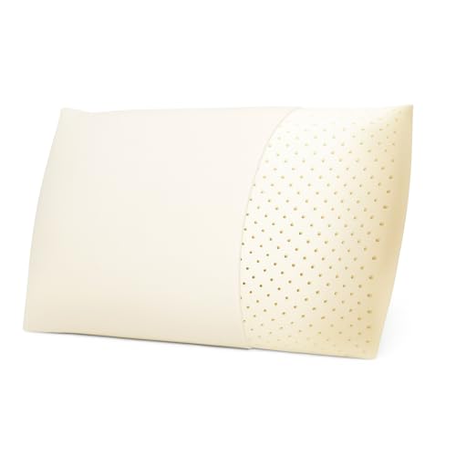 Almohada de látex natural perfil bajo tamaño estándar miniatura 3