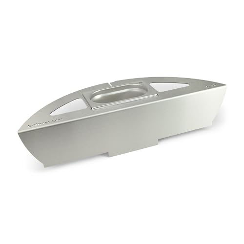 Grillrost.com Das Original Kugelsmoker für 60cm Rösle Kugelgrills - Mach einen Smoker aus deinem Kugelgrill - Edelstahl - 1