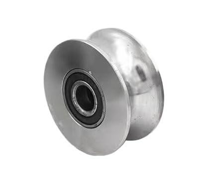 Roue pour portail coulissant en acier inoxydable 304 robuste avec roulement fluide