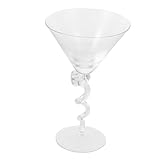Cabilock 1 Stück Eleganter Cocktail Goblet Hochwertiger Weinbecher für Whiskey Wein und Getränke...