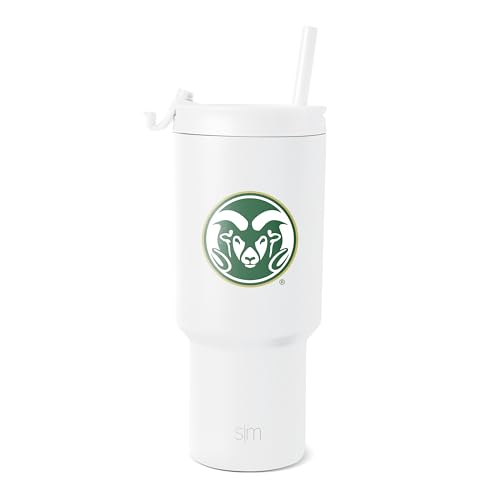 Image of Simple Modern CSU Rams Tumbler with Straw | 30oz | Collegiate
